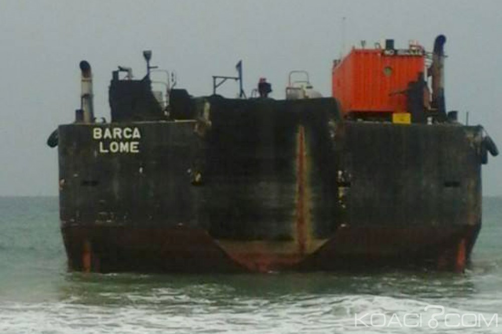Ghana: Un bateau «errant» suscite curiosité à  Aflao