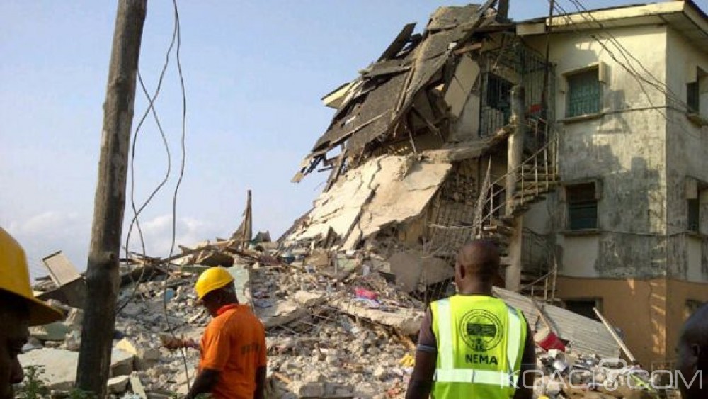 Nigeria: Immeuble effondré à  Lagos, le bilan s'alourdit à  34 morts