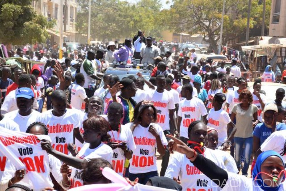 Sénégal: Campagne référendaire, les forces du Non frappent fort en Banlieue et à  ThieÌ€s