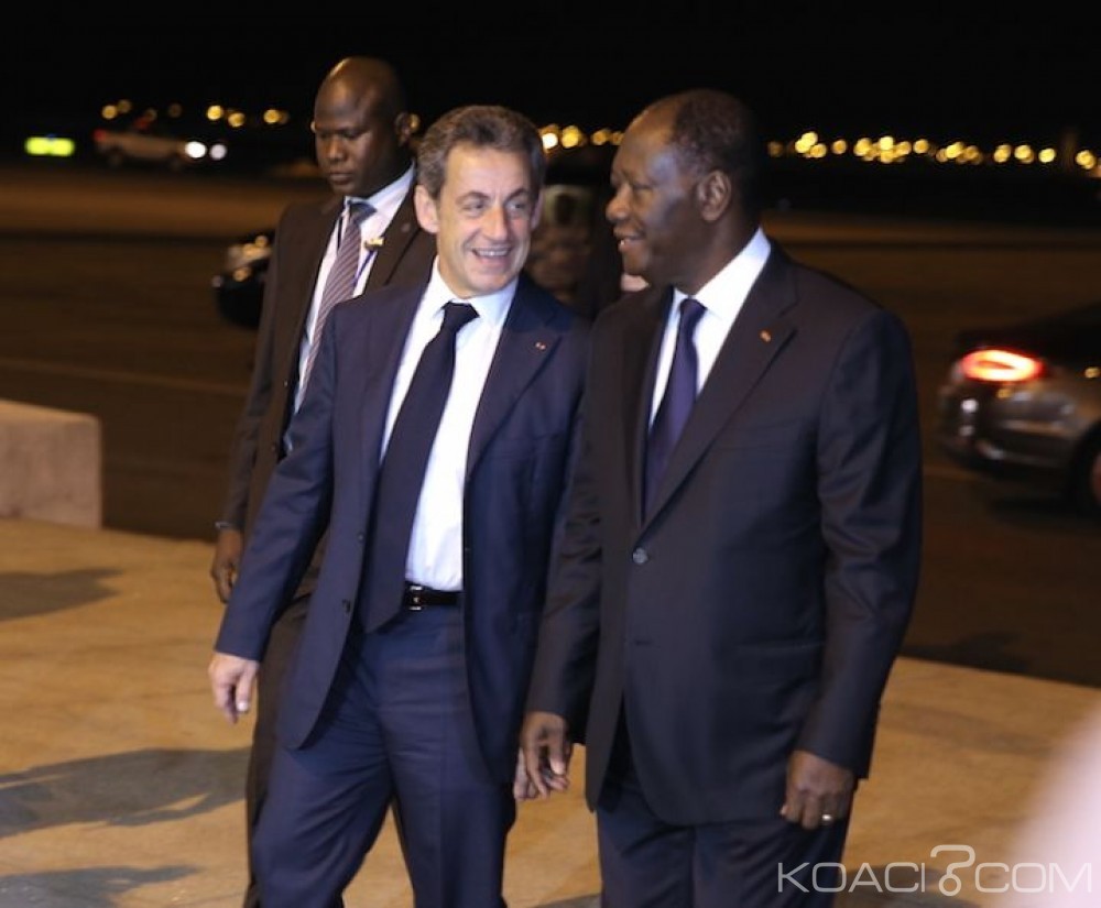 Côte d'Ivoire: Sarkozy est arrivé à  Abidjan pour une visite privée de 48 heures