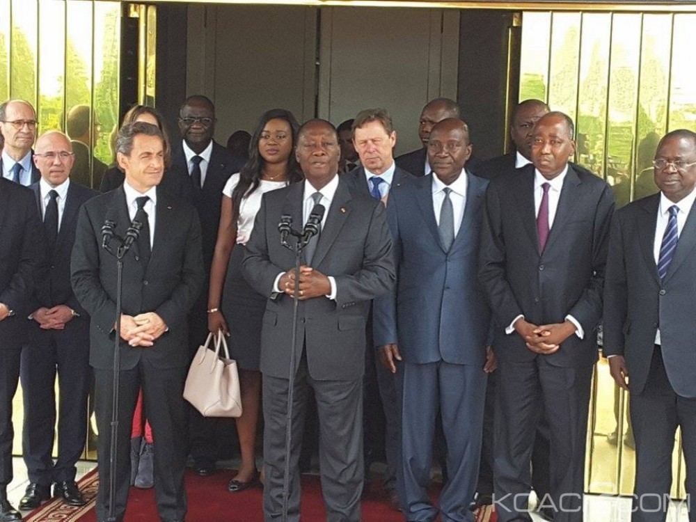 Côte d'Ivoire: Abidjan, Nicolas Sarkozy exprime sa compassion au peuple ivoirien et affirme que le pays connait sa renaissance