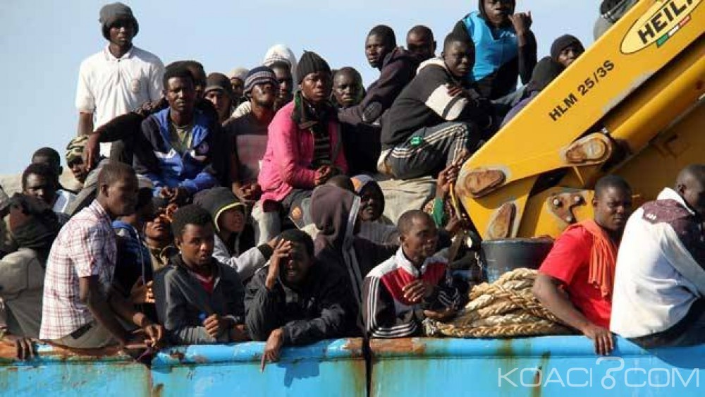 Libye: En route pour l'Europe, des migrants dont des femmes enceintes interceptés