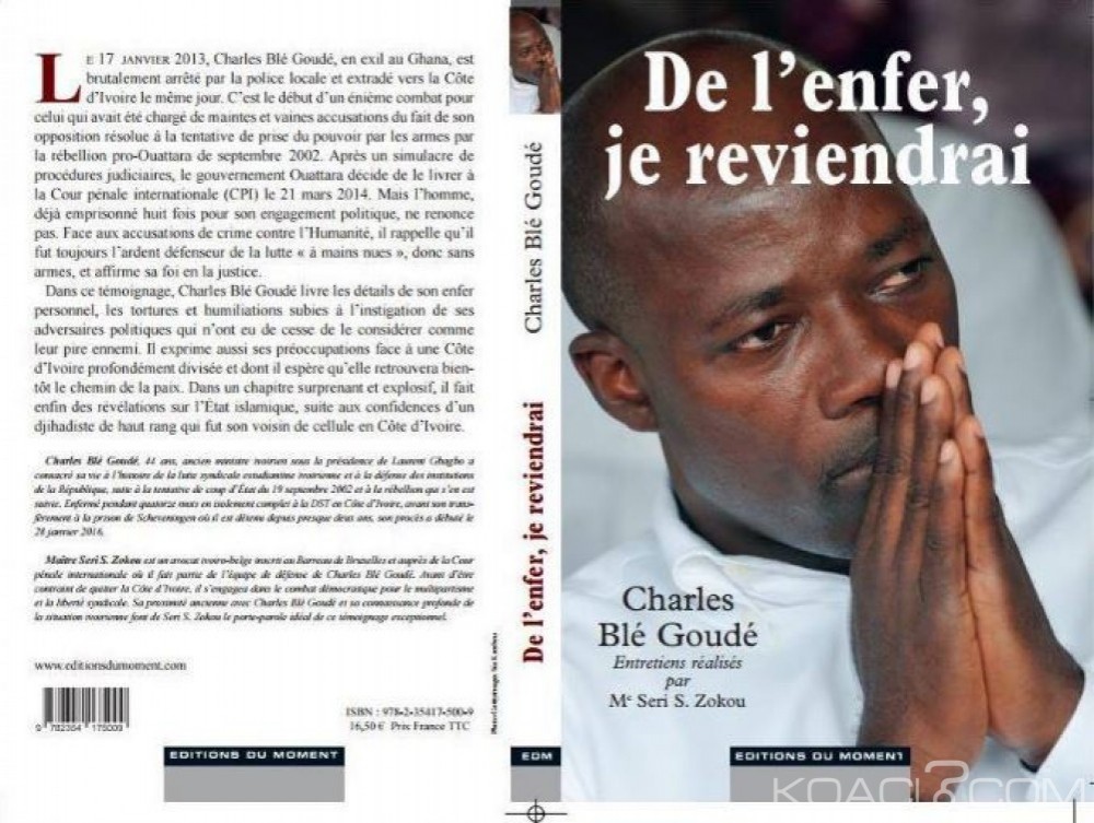 Côte d'ivoire: Le livre de Blé Goudé interdit de vente au pays