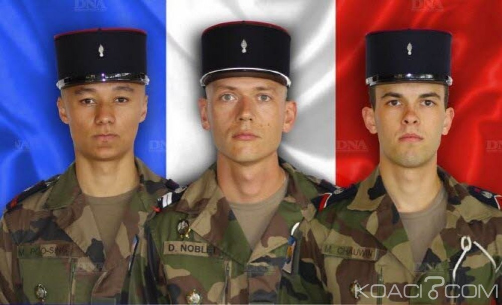 Mali: Deux soldats français succombent à  leurs blessures