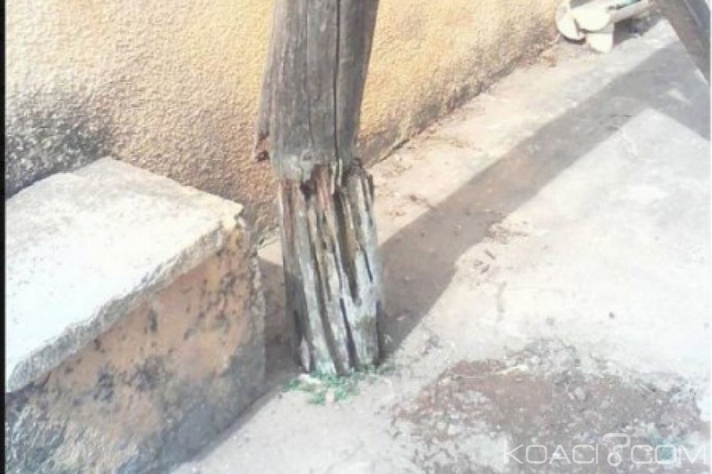 Côte d'Ivoire: San Pedro, un poteau électrique devenu dangereux pour un quartier