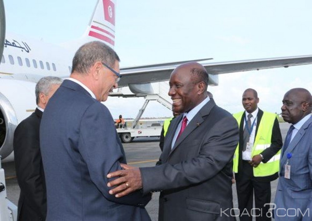 Côte d'Ivoire: En visite de 72 heures à  Abidjan, Habib Essid annonce la signature de plusieurs accords entre la Tunisie et la Côte d'Ivoire