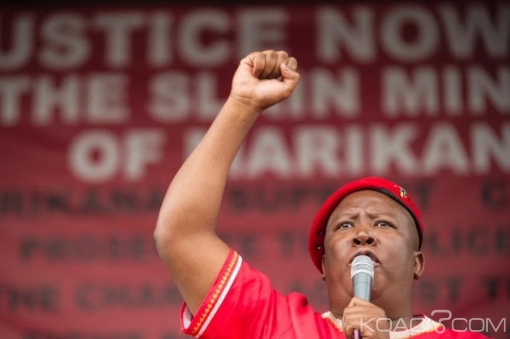 Afrique du Sud: L'ANC  porte plainte contre Julius Malema  pour trahison