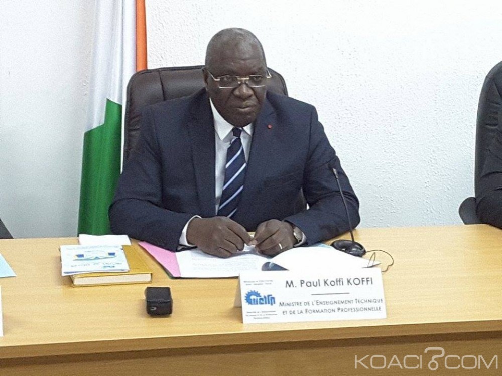 Côte d'Ivoire: Paul Koffi Koffi affirme que le taux d'employabilité dans l'Enseignement Technique et de la Formation Professionnelle est de 70%