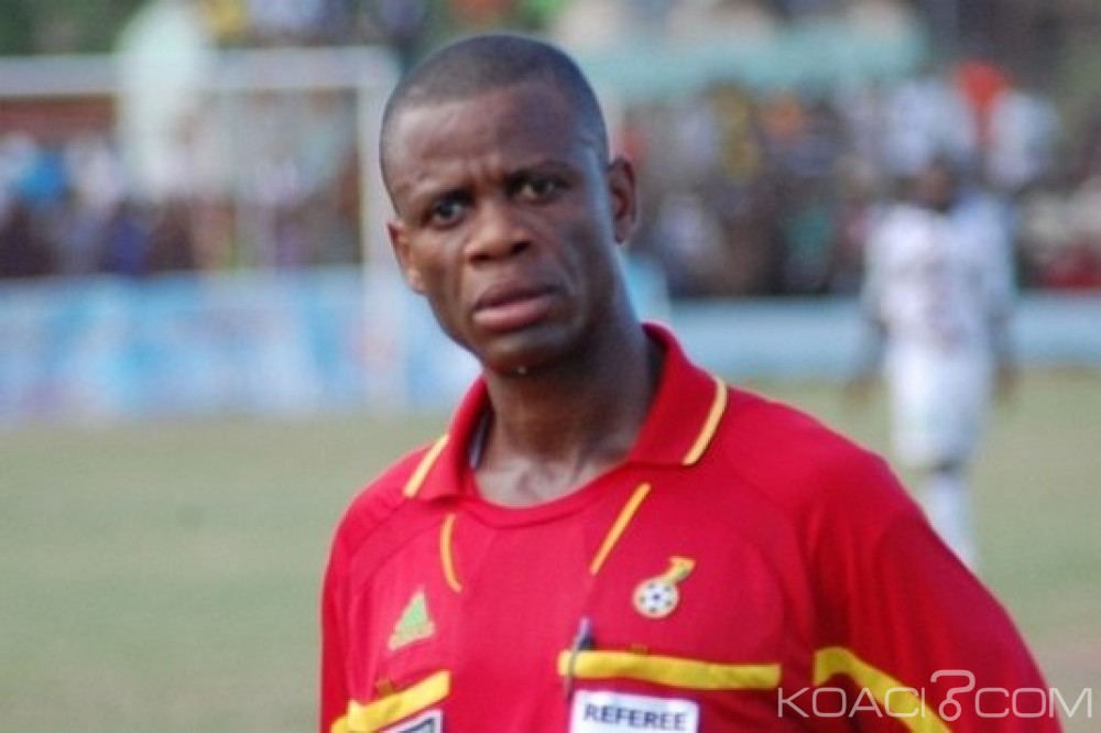 Ghana: «Carton rouge»  pour l'arbitre Agbovi, suspension pour 8 matchs