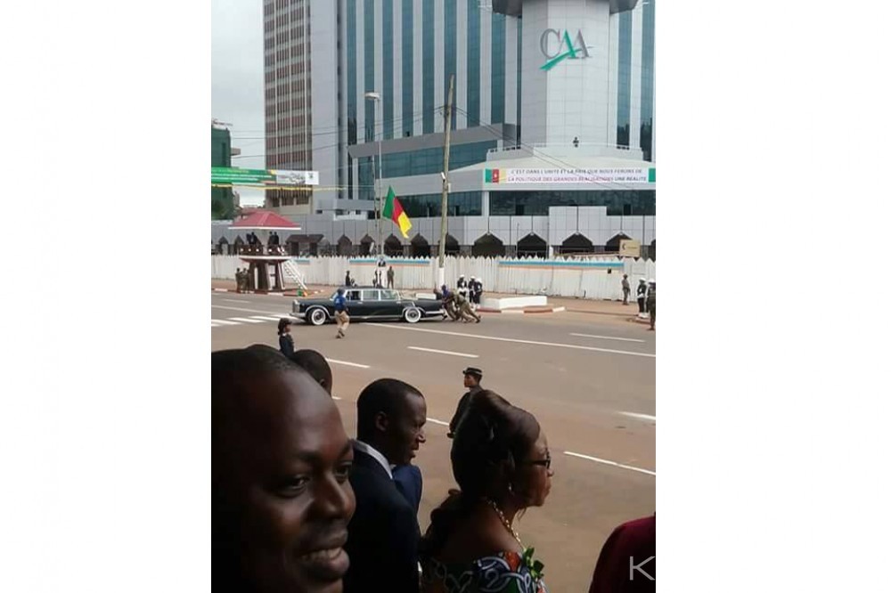 Cameroun: Fête nationale, le véhicule de Paul Biya tombe en panne