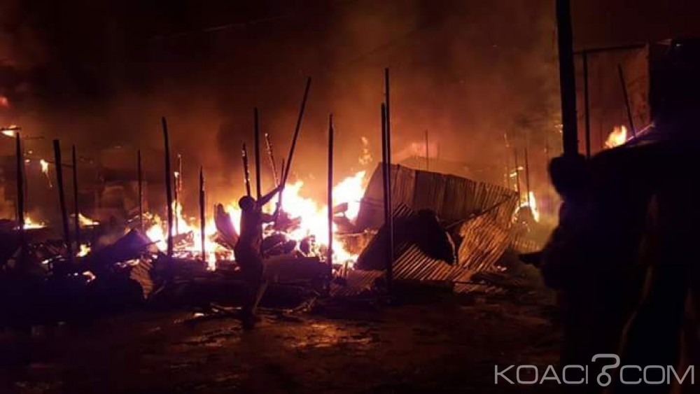 Cameroun: Kousseri, les sapeurs pompiers tchadiens maîtrisent un incendie spectaculaire en territoire camerounais