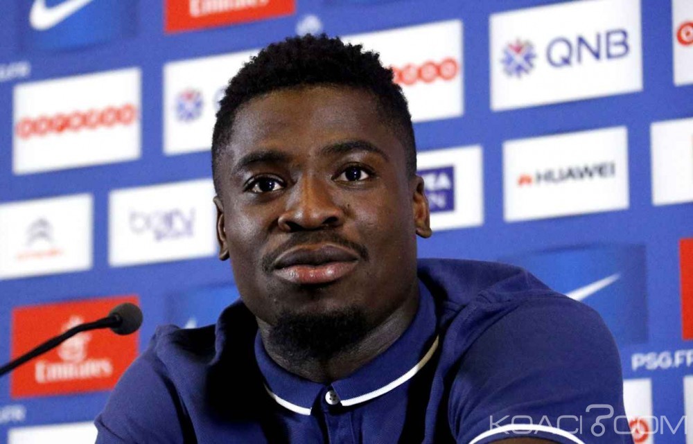Côte d'Ivoire: Serge Aurier en garde à  vue à  Paris après avoir insulté des policiers à  la sortie d'une boite de nuit