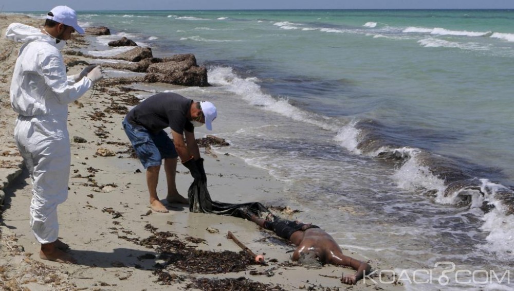 Libye: Les corps sans vie de 104 migrants découverts sur une  plage