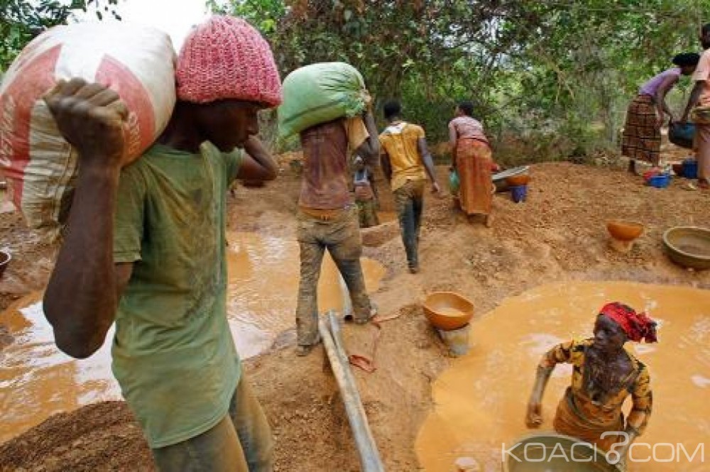Côte d'Ivoire : 3 orpailleurs clandestins  trouvent la mort dans un éboulement au  nord du pays