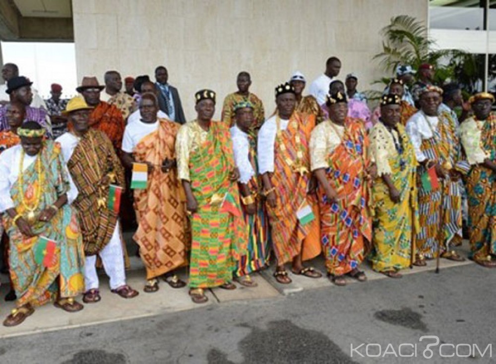 Côte d'Ivoire: « Nouveau statut des rois », les  chefs Akouès en phase avec Urbain Amoa , l'invite à  mettre fin à  sa grève de faim