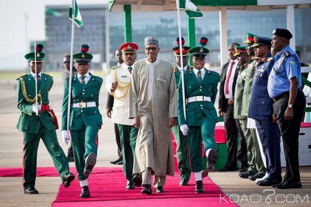 Nigeria: Buhari rentré à  Abuja après 13 jours d'absence