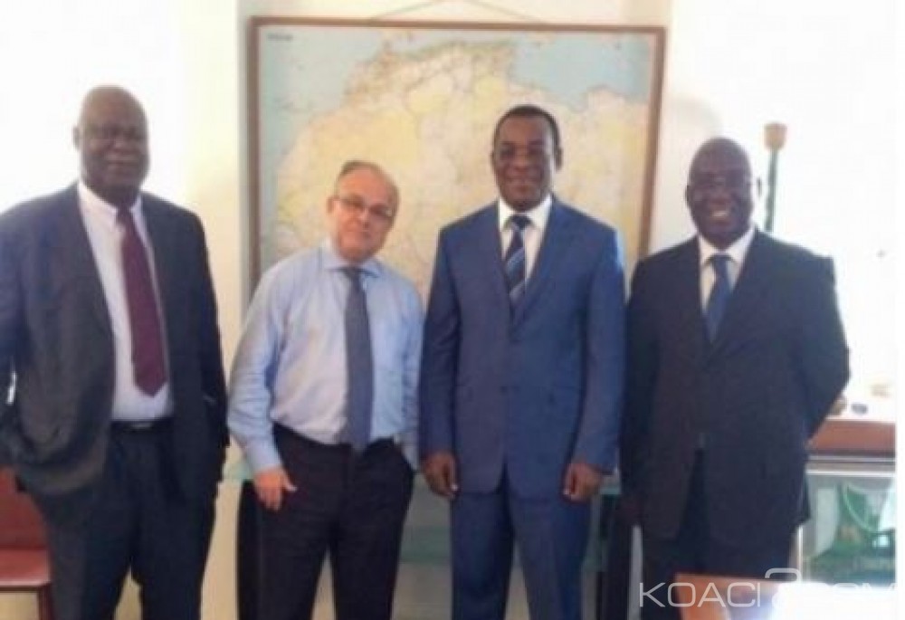 Côte d'Ivoire : En visite en France Affi N'Guessan reçu au Ministère des Affaires Étrangères