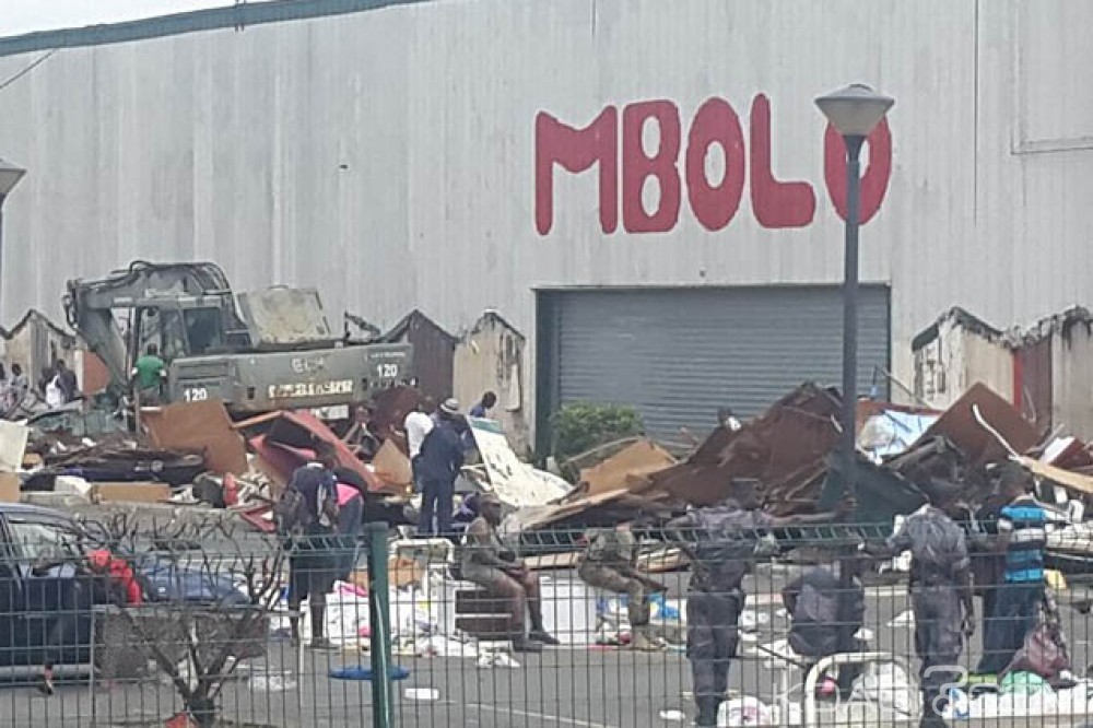 Gabon: Destruction des commerces au pieds du centre commercial Mbolo pour concurrence déloyale