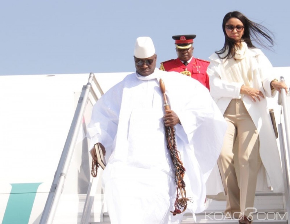 Gambie: Scandaleux, l'avion présidentiel en maintenance, Jammeh loue un jet privé à  176 millions pour la «Oumra» de la première dame, ses opposants s'indignent
