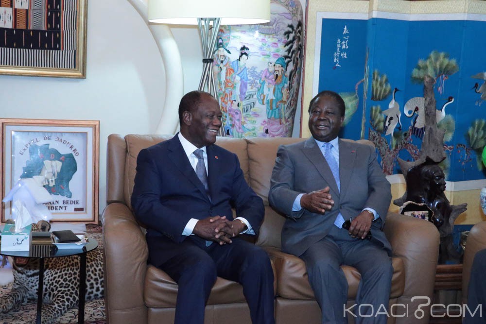 Côte d'Ivoire: RHDP, la question de l'alternance en 2020 sera réglée par Bédié et Ouattara, le parti unifié une réalité en septembre