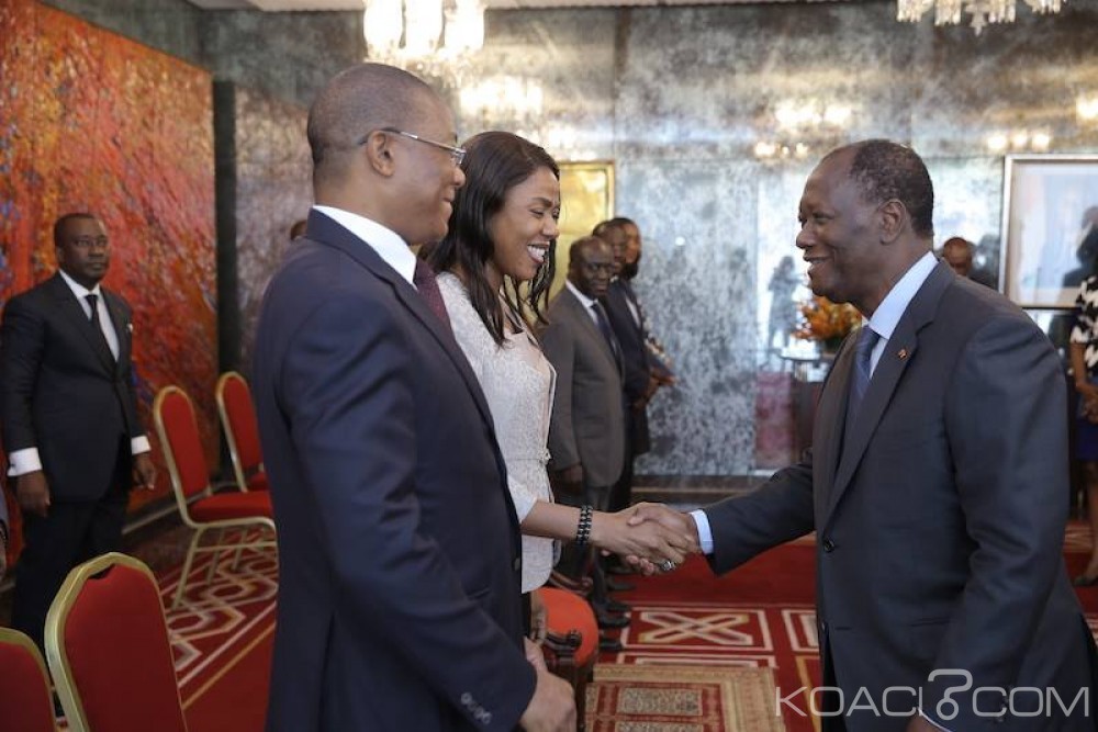 Côte d'Ivoire: Alassane Ouattara «rabroue» Affoussiata Bamba-Lamine qui a essayé de l'interrompre pendant qu'il parlait