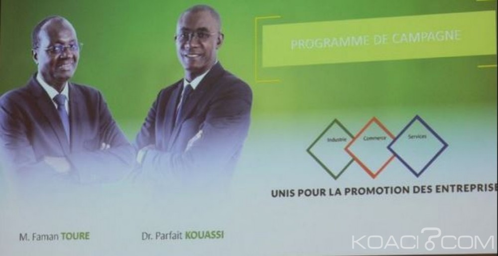 Côte d'Ivoire: Election à  la Chambre de Commerce et d'Industrie, le duo Parfait Kouassi - Faman Touré en pôle position