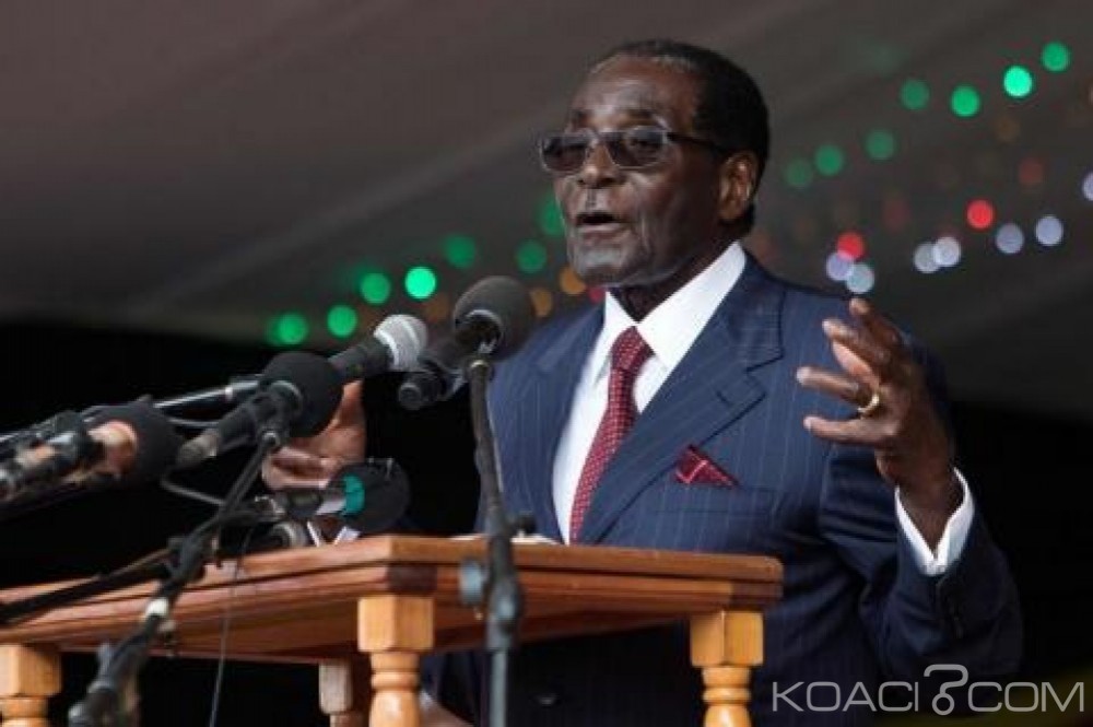 Zimbabwe  : Salaire des fonctionnaires , Robert Mugabe  tient les puissances occidentales pour responsables