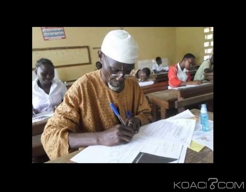 Côte d'Ivoire: Résultats BEPC 2016, Abdoulaye Soro le candidat à¢gé de 62 ans a échoué, mais  promet revenir l'année prochaine