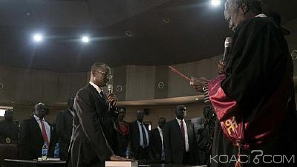 Soudan du Sud: Taban Deng Gai prête serment en tant que vice-Président