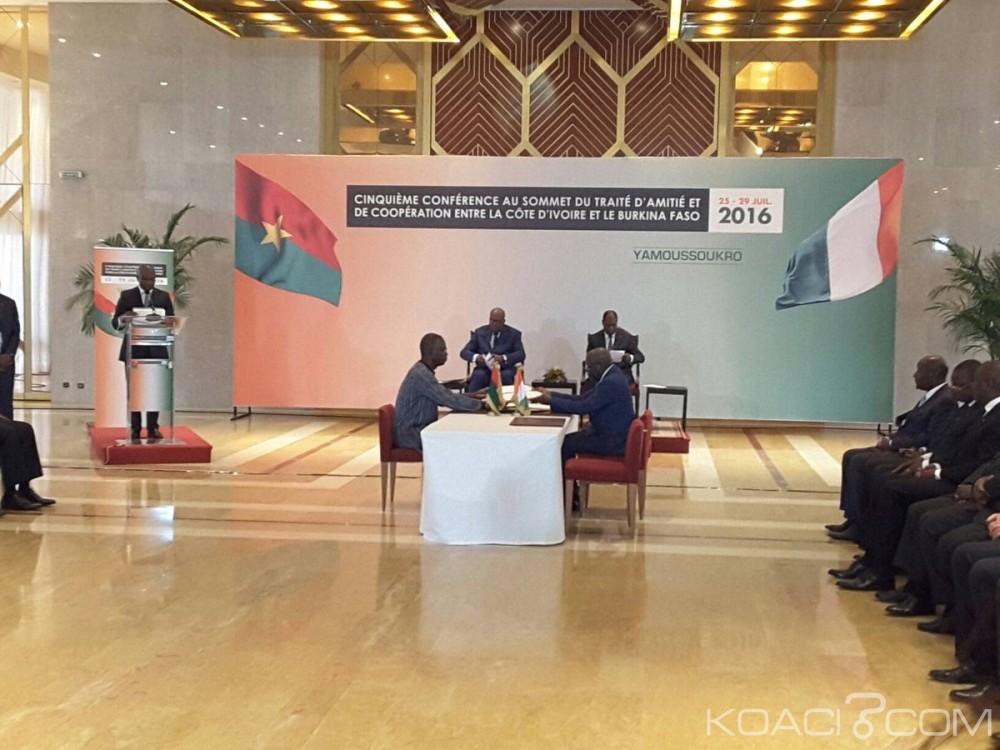 Côte d'Ivoire: 13 accords signés entre Abidjan et Ouagadougou au terme de la 5ème conférence au sommet du TAC