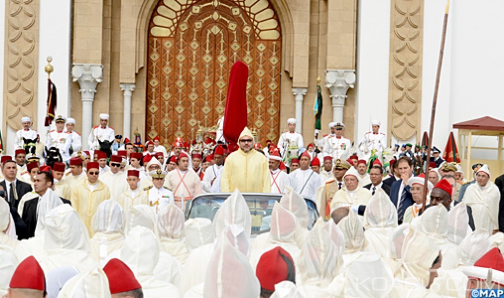 Koacinaute: Fermeté et clarté, marques du discours du Roi Maroc à  l'occasion de la célébration de la Fête du Trône