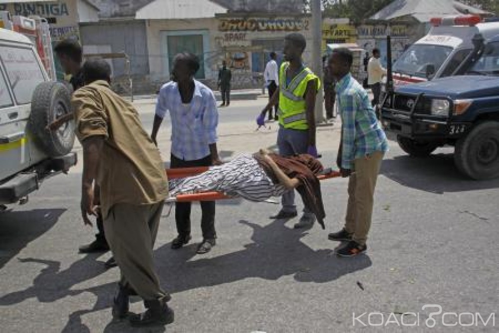 Somalie:  13 morts dont sept terroristes  dans un double attentat  à  Mogadiscio