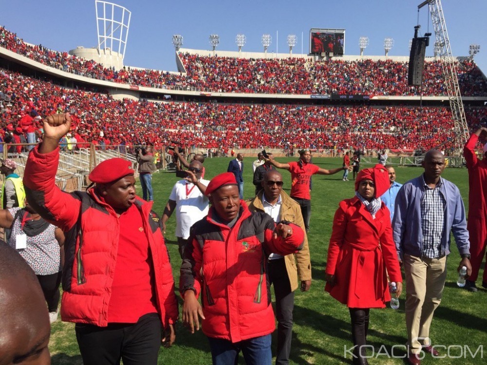 Afrique du Sud: Julius Malema  se  donne cinq ans au pouvoir  pour faire des «miracles»