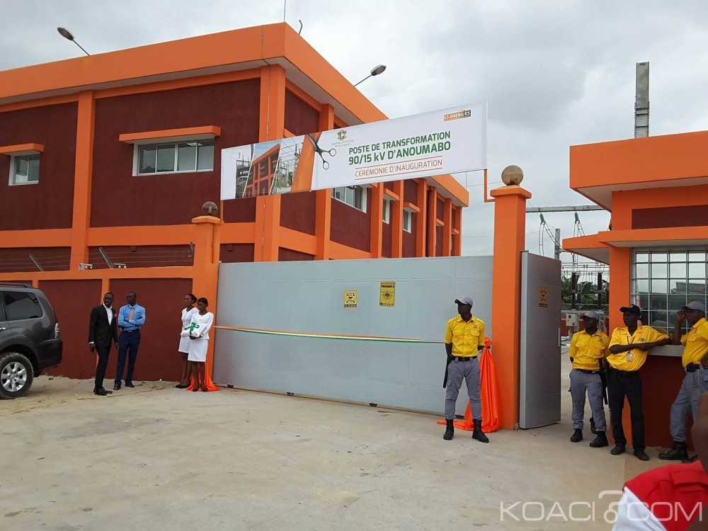 Côte d'Ivoire: Mise sous tension du poste source d'Anoumabo, 40 MW pour améliorer l'offre en électricité d'Abidjan-sud