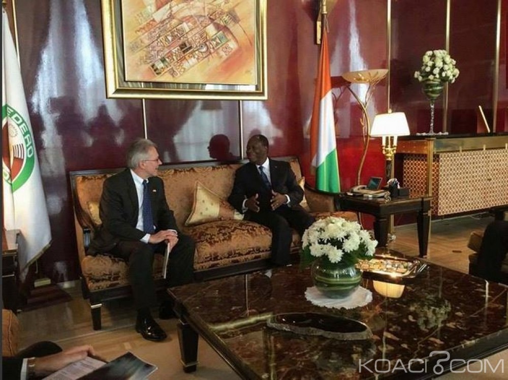Côte d'Ivoire: L'Ambassadeur des Usa fait ses adieux à  Ouattara et le félicite pour avoir tourné la page de la guerre