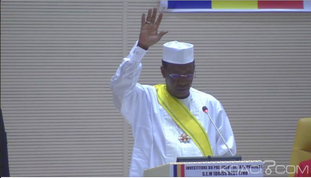 Tchad: Investi dans la controverse, Idriss Deby entame un cinquième mandat  de 5 ans à  la tête du pays