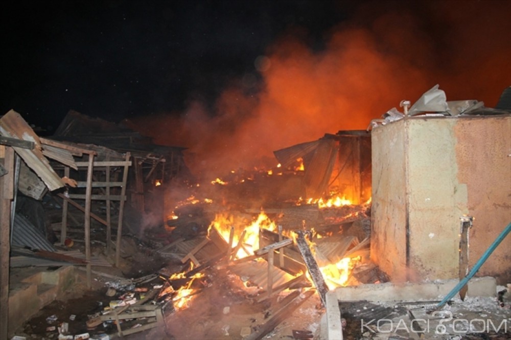 Côte d'Ivoire: 7 membres d'une famille périssent dans un incendie à  Gagnoa