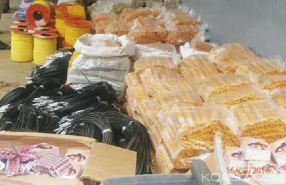 Burkina Faso: Plus de 9.500 explosifs et 100 kg de cannabis en provenance du Ghana saisis