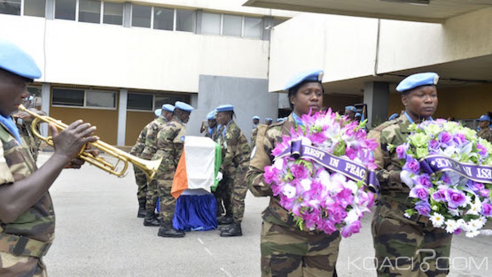 Côte d'Ivoire: La dépouille  du soldat nigérien de l'Onuci rapatriée dans son pays