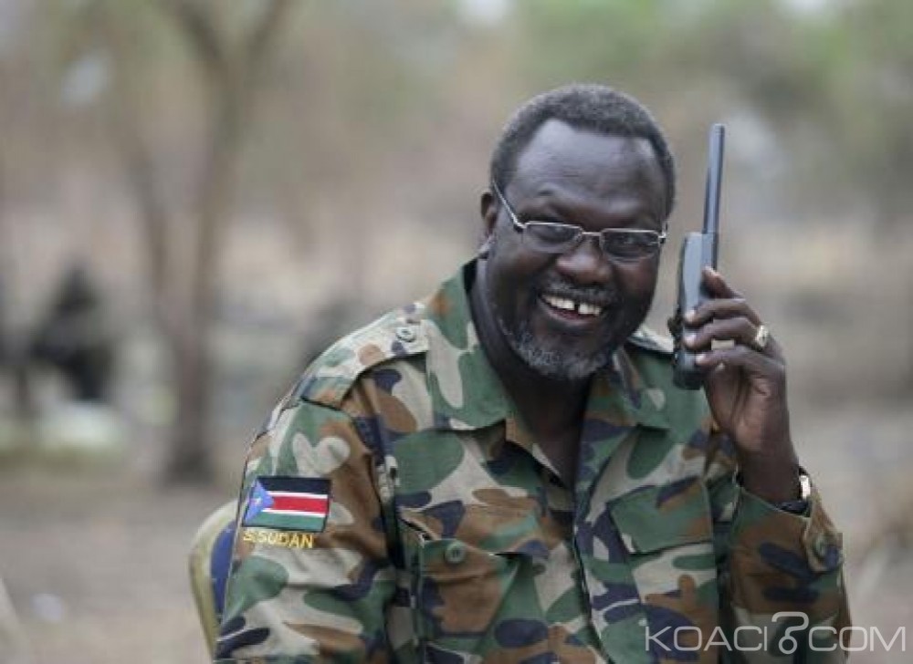 Soudan:   L'ex chef de la rébellion Riek Machar  à  Karthoum  pour raisons de santé