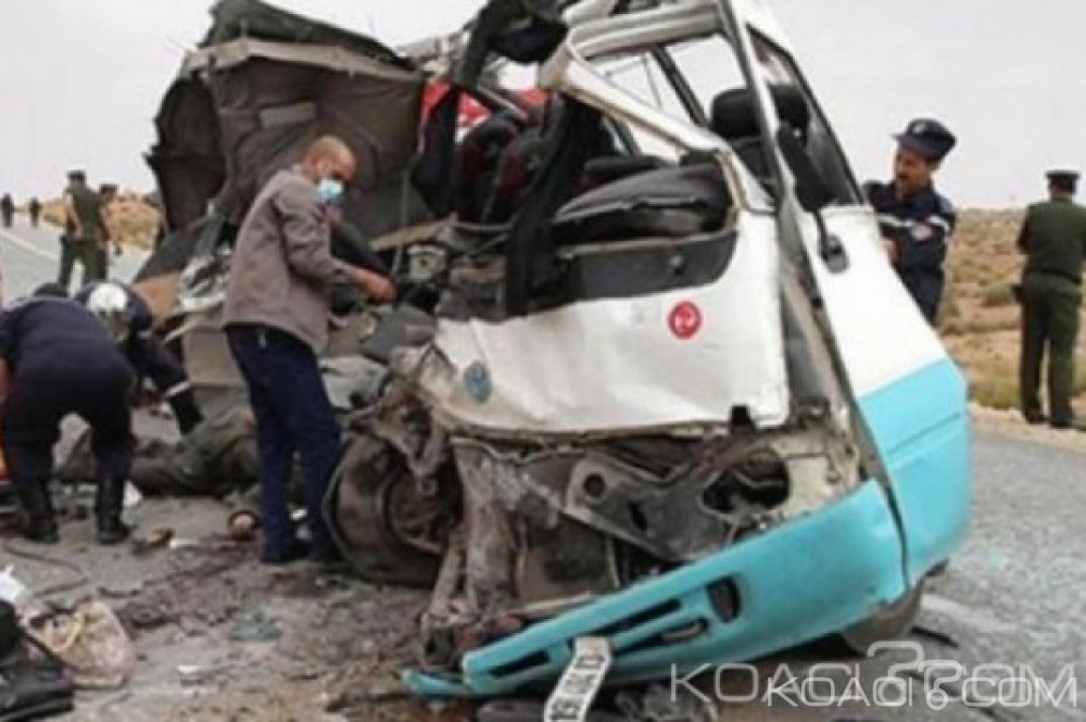 Algérie:  Huit enfants meurent  dans un grave accident de circulation