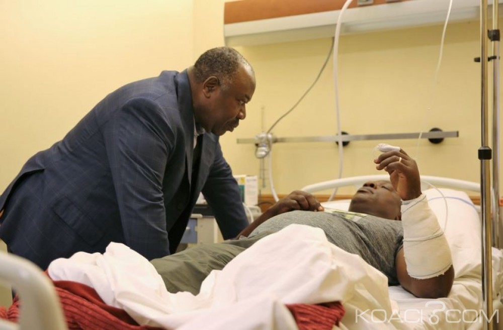 Gabon: Le président Bongo au chevet des plus de 100 éléments de défense et de sécurité blessés