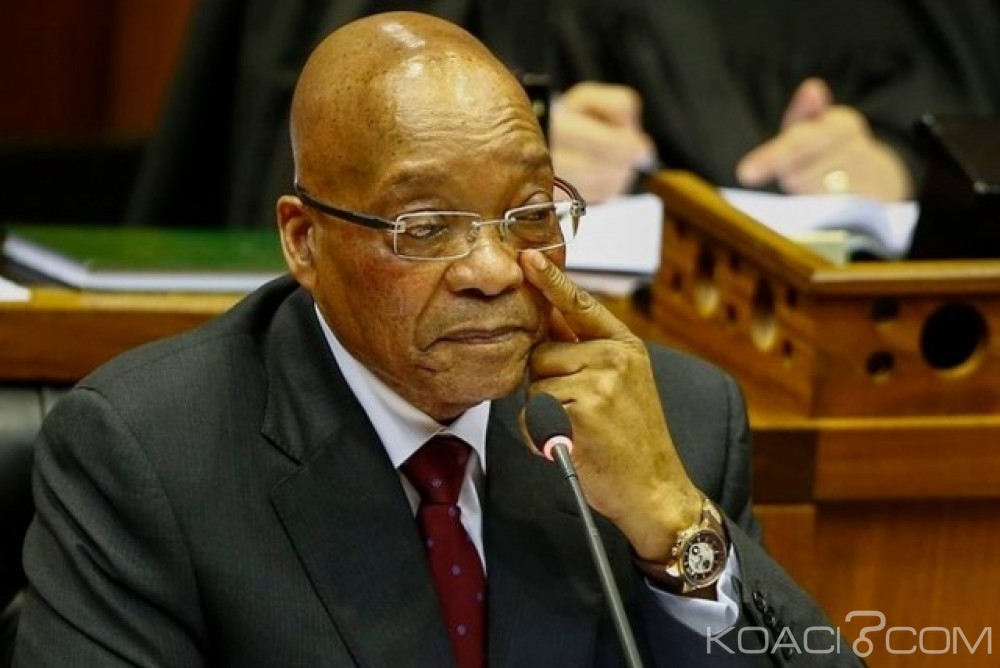 Afrique du Sud:  Zuma de nouveau chahuté par l'opposition  au parlement