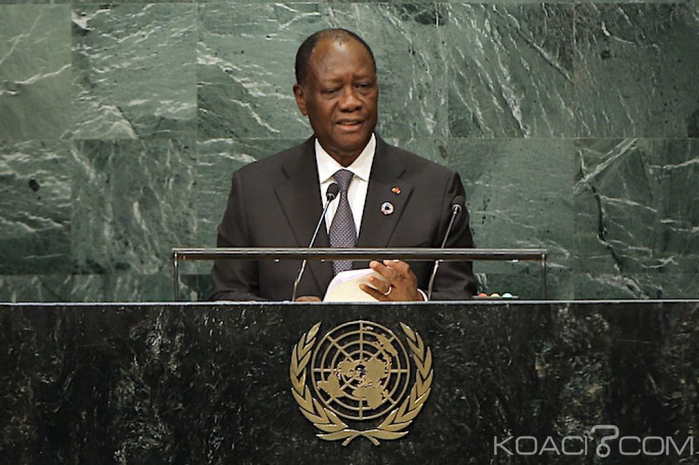 Côte d'Ivoire: Alassane Ouattara annonce la candidature du pays au conseil de sécurité de l'Onu