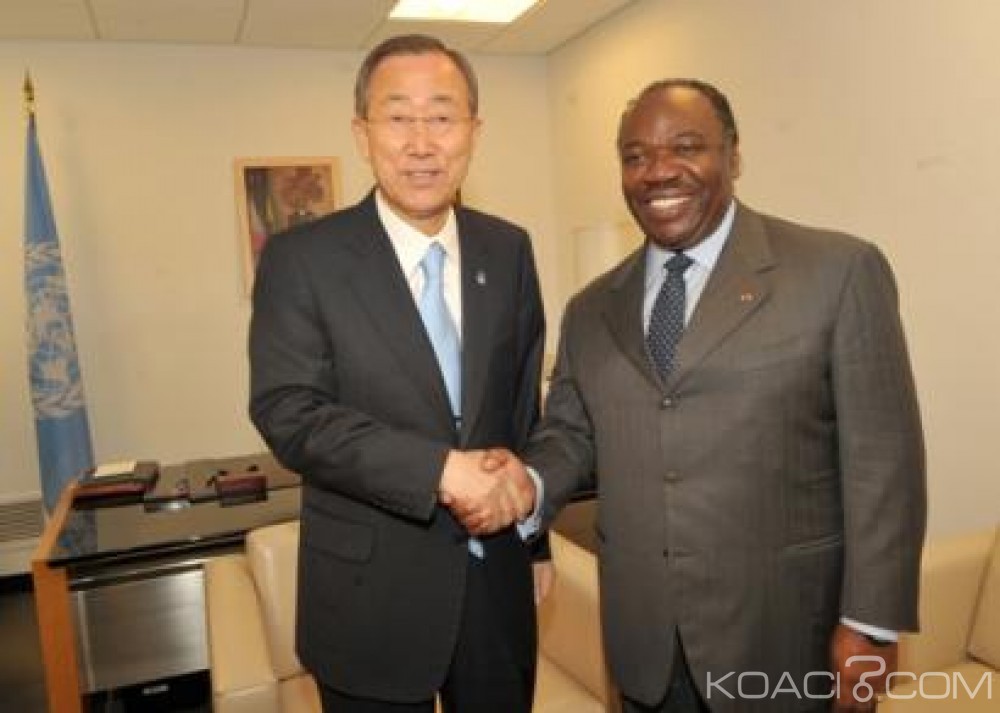 Gabon: Ban Ki-moon «prend note» de la réélection d'Ali Bongo et se félicite pour son appel au dialogue