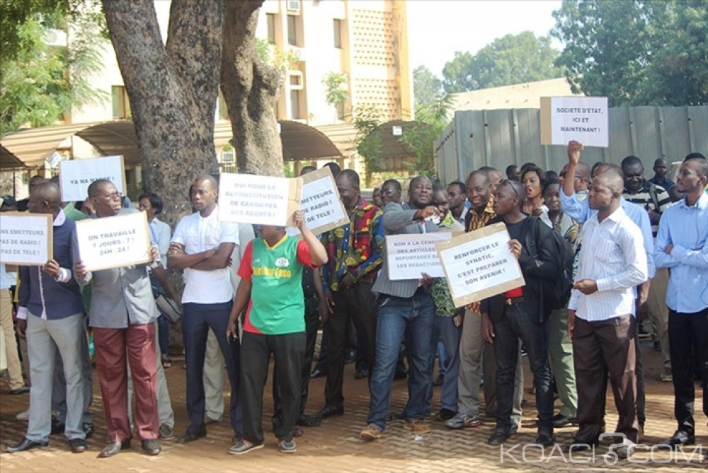 Burkina Faso: Les agents des médias publics à  nouveau en grève pour trois jours