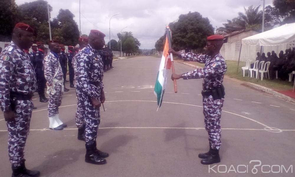 Côte d'Ivoire: Bouaké, le Lieutenant-colonel Diomandé  Douagon Laye, nouveau commandant  de la 3è  légion de gendarmerie mobile