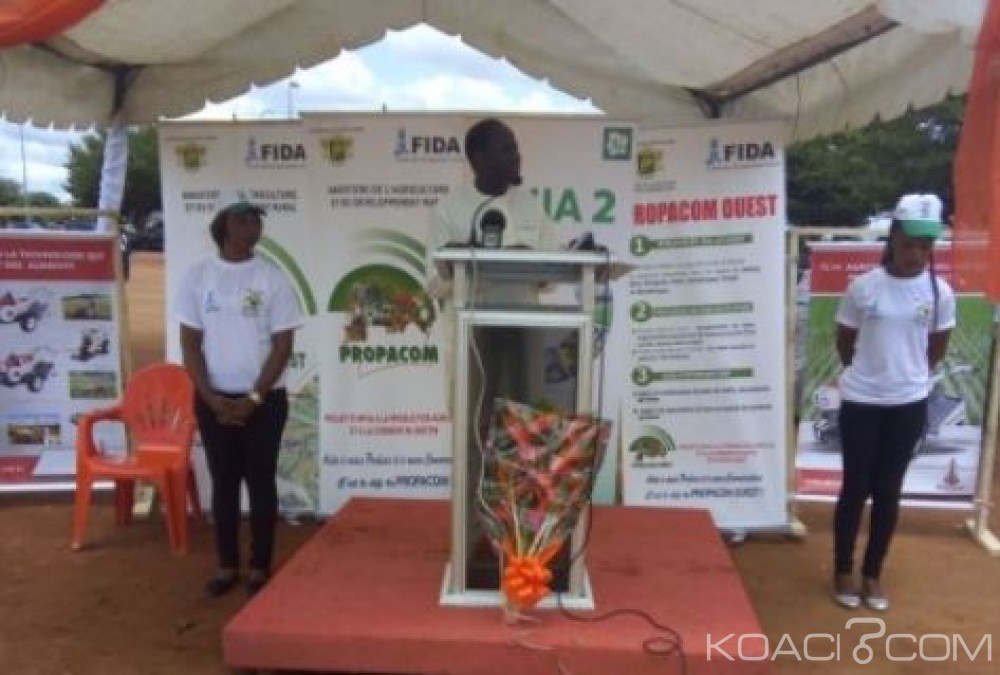 Côte d'Ivoire : Le ministre Mamadou Sangafowa  offre des matériels agricoles à  Bouaké