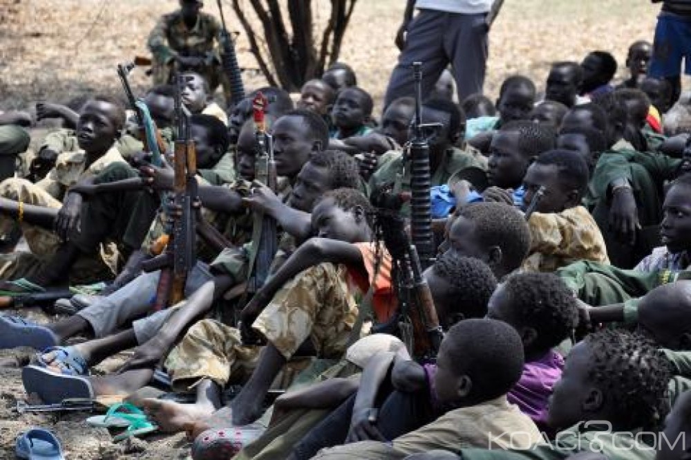 Soudan du Sud: Enrôlés dans des groupes rebelles , 145 enfants soldats libérés