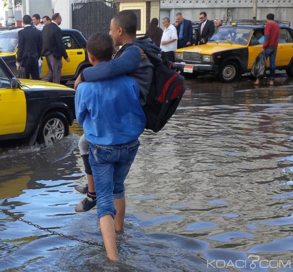Egypte:  Des inondations  font 12 morts